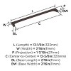 Amerock Merced Pull for Cabinets, Drawers, and Furniture - 4 of 4