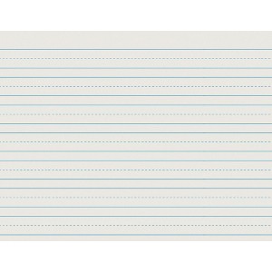 School Smart Skip-A-Line Ruled Paper, 10-1/2 x 8 Inches, 500 Sheets - 1 of 2