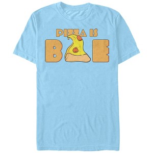 Men's Lost Gods Pizza is Bae Slice T-Shirt - 1 of 3