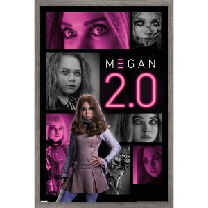 Trends International M3gan 2.0 - One Sheet Framed Wall Poster Prints - 1 of 4