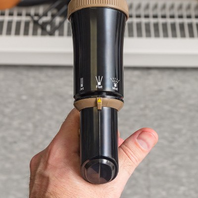 Black and Brown Portable Retractable Hose Reel with Nozzle