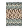 Earth Rugs Dark Green Oval Jute Stair Protector 27"x8.25" Eco-Friendly - 3 of 3