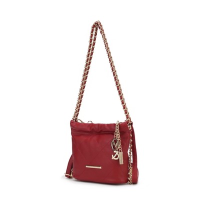 MKF Collection Loriana Quilted Shoulder Bag Stylish Vegan Leather with Spacious Design by Mia K