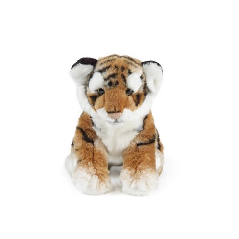 Living Nature Tiger Sitting Plush Toy Target