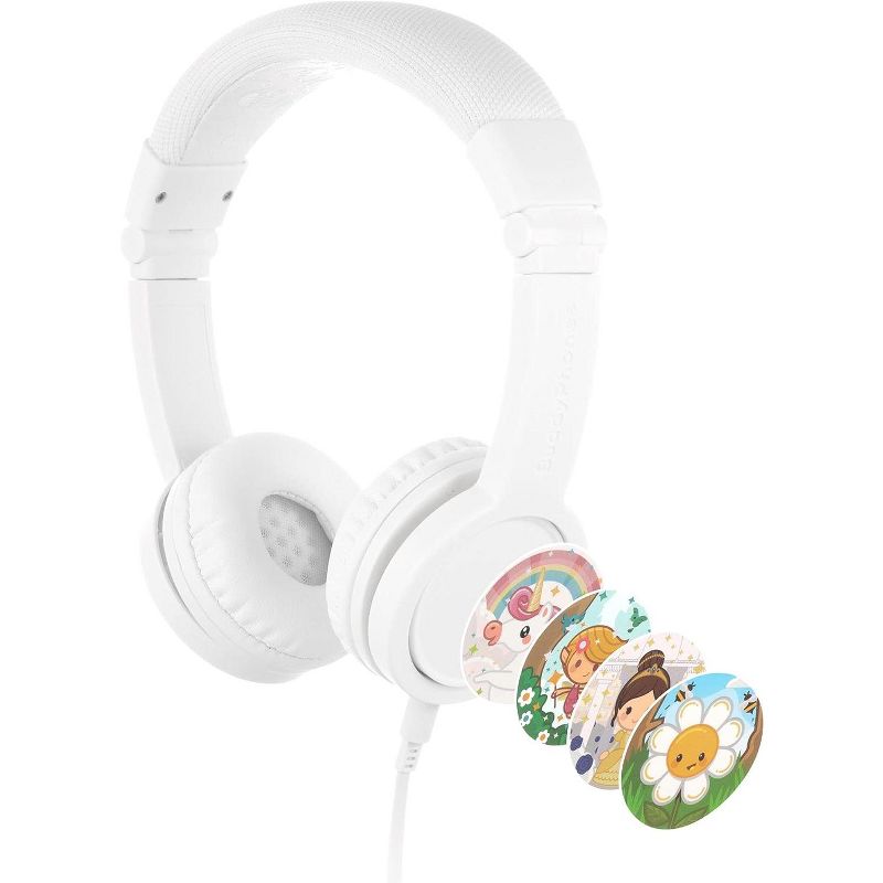 ONANOFF BuddyPhones Explore+, Foldable Kids Wired Headphones, 1 of 5
