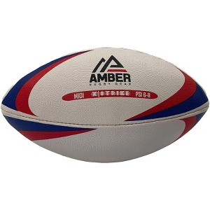Amber Sports Recreational Midi Ball with Non-Slip Surface for All-Weather Use - Official Size and Weight for Match or Training - 1 of 4