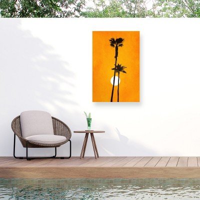 Trademark Fine Art - Kubistika  Sunshine Paradise Matted Framed Art