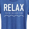 Women's - Instant Message - Relax Lake Time Short Sleeve Graphic T-Shirt - 2 of 4