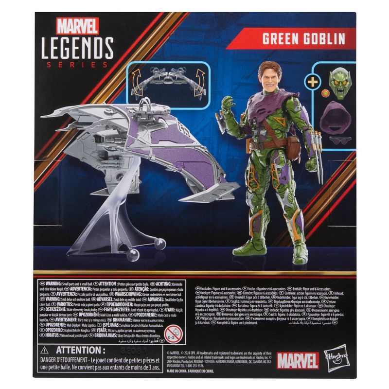 Marvel Spider-Man: No Way Home Legends Series Green Goblin Action Figure, 4 of 13