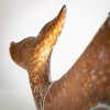 Sullivans 8" Happy Bronze Whale Planter, Metal - 2 of 3