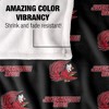 Jacksonville State University Logo Pattern Silky Touch Blanket White 50x60 - 4 of 4