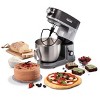 Hamilton Beach Pro Stand Mixer w/Hub 63240: 12-Speed Silver Kitchen Mixer, 5-Quart Capacity, 450W, Dishwasher-Safe Parts - 2 of 4