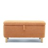 Okak Modern Pull-Open Top Comfy Boucle Ottoman Bench with Storage,Upholstered Storage Ottoman for Bedroom,Entrance - 3 of 4