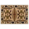 Oriental Weavers Hudson 1072A Ivory/ Green Indoor Area Rug - 1'10" x 3'3" - 3 of 4