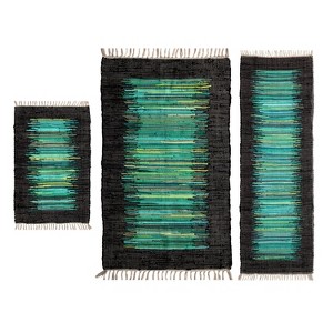 Burbank Collection Cotton Area Rug - Home Weavers - 1 of 4