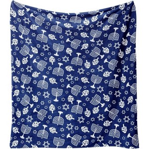 Lomsoe Christmas Throw Blanket, Winter Xmas Holiday Festival Cute Plaid Snowman Santa Gingerbread Blanket for Women Men. - 1 of 4