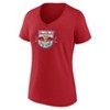 MLS New York Red Bulls Women's V-Neck T-Shirt - 2 of 3