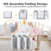 Costzon Baby Playpen, 14-Panel Extra Large Foldable Play Center with Safety Gate & Whiteboard, Indoor/Outdoor Baby Fence for Boys & Girls - 4 of 4