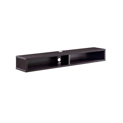 Eglantine Floating Console TV Stand for TVs up to 60" Brown - miBasics