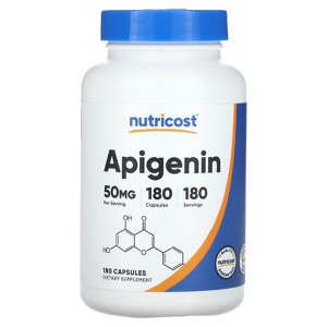 Nutricost Apigenin, 50 mg, 180 Capsules - 1 of 2