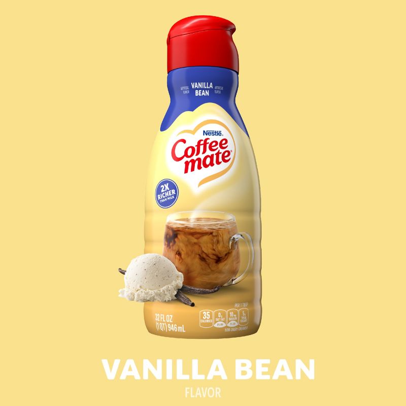 Coffee mate Vanilla Bean Coffee Creamer - 32 fl oz, 3 of 14