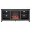 Ackerman Modern Transitional Fireplace TV Stand for TVs up to 65" - Saracina Home - 2 of 4
