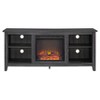 Ackerman Modern Transitional Fireplace TV Stand for TVs up to 65" - Saracina Home - image 2 of 4