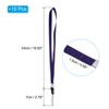 Unique Bargains Polyester Wear-resistant ID Card Neck Lanyards with Hook 10 Pcs - 2 of 4