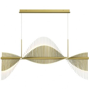 Eurofase Lighting Voltik 144 - Light Chandelier in  Gold - 1 of 4