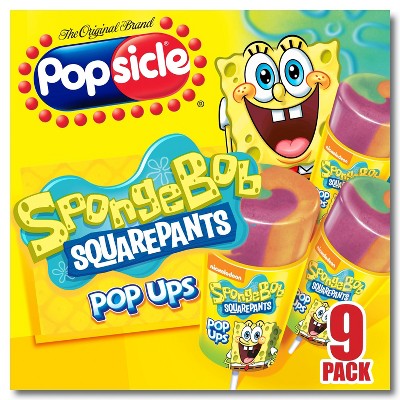 Popsicle SpongeBob SquarePants Frozen Pop Ups - 9pk