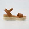CUSHIONAIRE Melissa Espadrille Platform Sandals For Women with Adjustable Ankle Strap and Memory Foam Insole-Comfortable Womens Sandals for Summer - 4 of 4