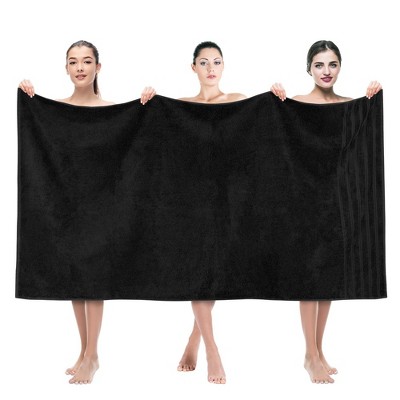 American Soft Linen 100% Cotton Jumbo Large Bath Towel, 35 in by 70 in Bath Towel Sheet
