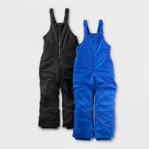 Kids' 2pk Snow Bibs - Cat & Jack™ - 1 of 3