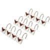 The Lakeside Collection Skeleton with Butterflies Bath Collection - Set of 12 Shower Hooks - 3 of 4