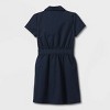 Girls' Short Sleeve Uniform Safari Dress - Cat & Jack™ - 2 of 3