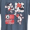 Women's - Disney - Minnie Soccer Short Sleeve Graphic T-Shirt - 2 of 4
