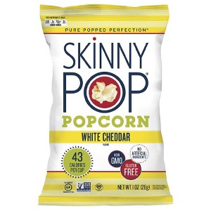 SkinnyPop Cheddar Popcorn 1.0 oz - 1 of 2