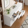 ORRD White 8-Drawer Dresser for Bedroom, 47.2" Long Clothing Storage Cabinet with Wide Top, Chest of Drawers for Living Room & Entryway - 4 of 4