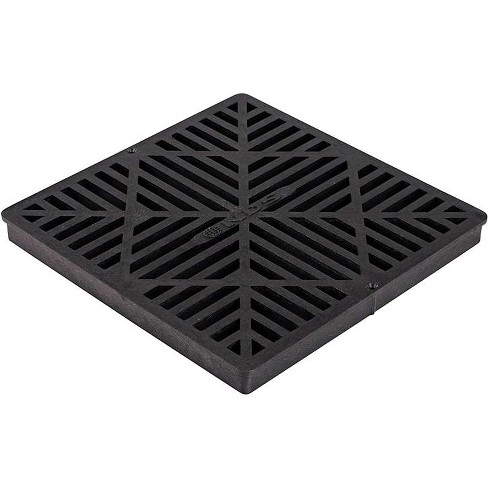 Nds 12 In. L X 12 In. W Black Polyolefin Square Grate : Target