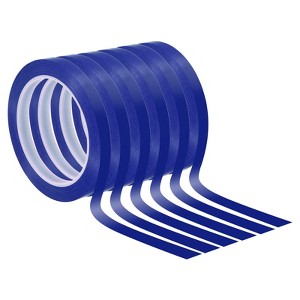 Unique Bargains DIY Art Film Thin Graphic Chart Highlight Marking Tapes 6 Pcs - 1 of 4