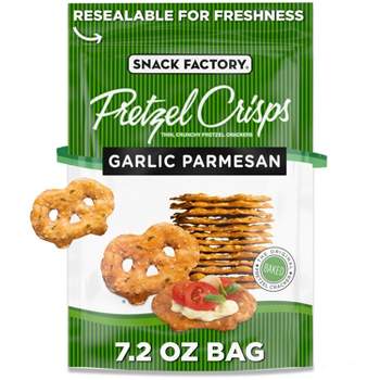 Snack Factory Garlic Parmesan Pretzel Crisps - 7.2oz