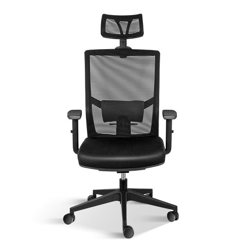 NicBex Adjustable Ergonomic Mesh High-Back Computer Office Chairs with Lumbar Support and Wheels for Work Study,Black - image 1 of 4