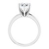 Pompeii3 2Ct Pear Moissanite Solitaire Engagement Ring 14k White Yellow or Rose Gold - 3 of 4