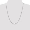 Black Bow Jewelry 1.6mm 14k White Gold Diamond Cut Fancy Singapore Chain Necklace - 2 of 4