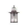 Chloe Lighting Griflet Transitional 1 Light Rubbed Bronze Outdoor Wall Sconce 12" Height - 2 of 4