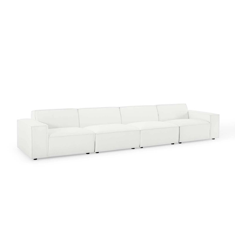 4pc Restore Sectional Sofa with Ottoman - Modway, 3 of 15