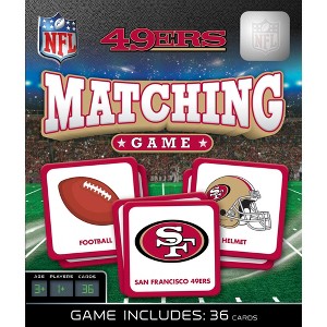 MasterPieces Officially Licensed NFL San Francisco 49ers Matching Game for Kids and Families - 1 of 4