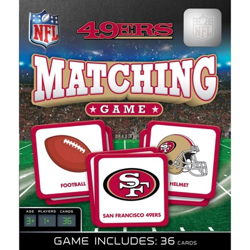 Masterpieces Officially Licensed Nfl San Francisco 49ers Matching Game ...