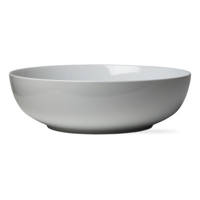 tagltd Whiteware Serving Bowl Large Porcelain Dinnerware Serving Dish, 224 oz., Dishwasher Safe