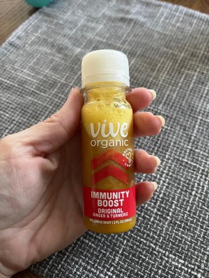 Vive Organic Immunity Boost Original Ginger & Turmeric Wellness Shot ...